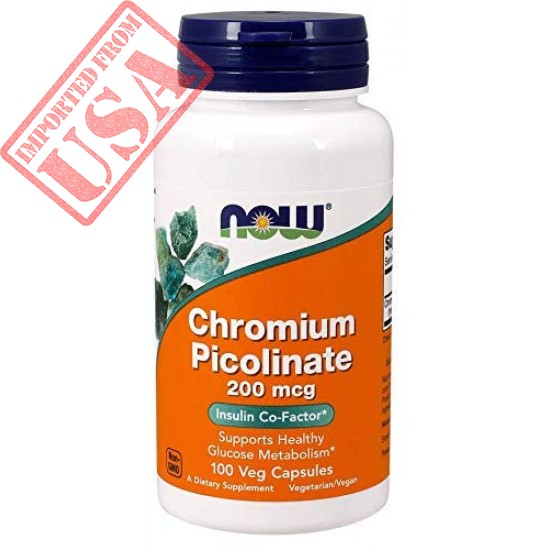 Buy original NOW Chromium Picolinate 200 mcg 100 pills sale online in Pakistan