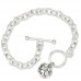 Buy ICE CARATS 925 Sterling Silver Soccer Ball Bracelet Online in Pakistan