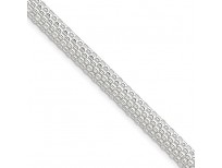 Buy ICE CARATS 925 Sterling Silver Link Mesh Bracelet Online in Pakistan