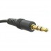 6 inch 3.5mm Male Right Angle to 3.5mm Male Gold Stereo Audio Cable, Nylon Reinforced, Premium Quality Cable