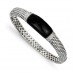 Buy ICE CARATS 925 Sterling Silver Black Onyx Diamond Bangle Bracelet Online in Pakistan