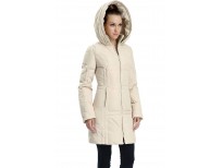 Jessie G.. Women's Water Resistant Down Coat - Beige XL