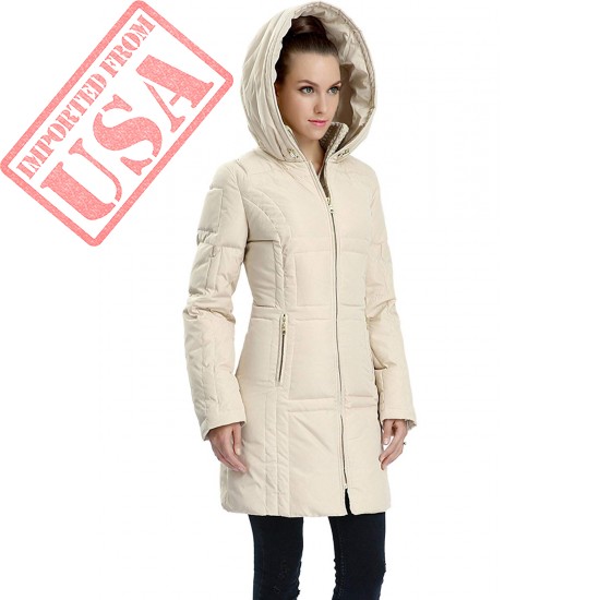 Jessie G.. Women's Water Resistant Down Coat - Beige XL