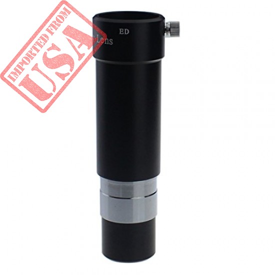 High Quality Solomark 1.25 Inch Full Metal 3X Ed Barlow Lens for Telescope imported from USA