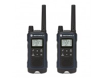 Motorola Talkabout T460 Rechargeable Two-Way Radio Pair (Dark Blue)