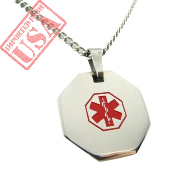 Buy online Imported Medical Alert Necklace in Pakistan 