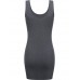 Shop Women's Scoop Neck Bodycon Mini Tank Tunic Dress imported from Pakistan