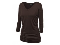 Buy online Imported Women`s V Neck Top in Pakistan