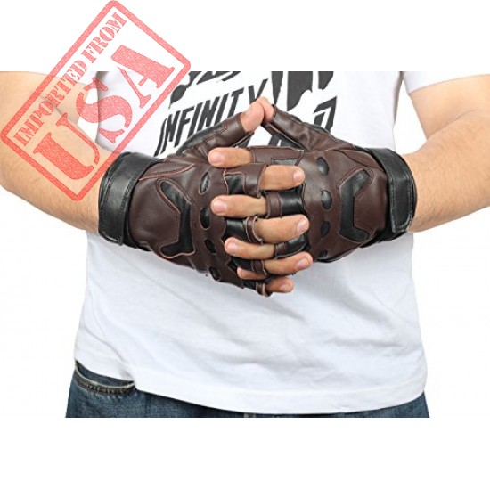 captain america real leather costume gloves shop online in pakistan