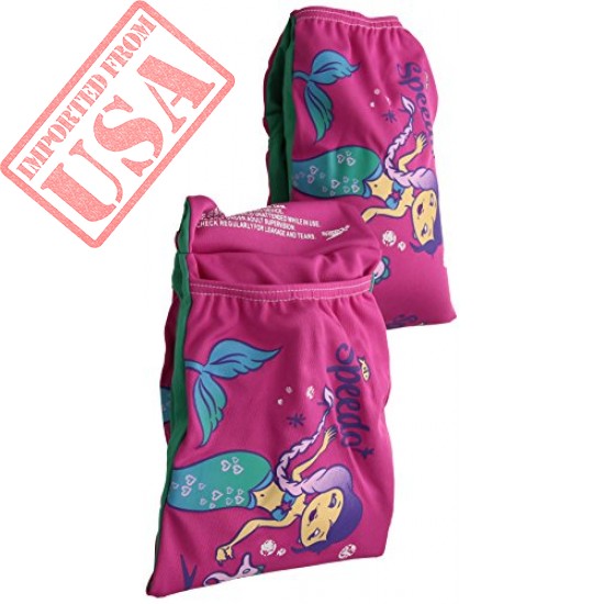 Speedo Kids Begin to Swim Fabric Arm Bands, Berry, One Size