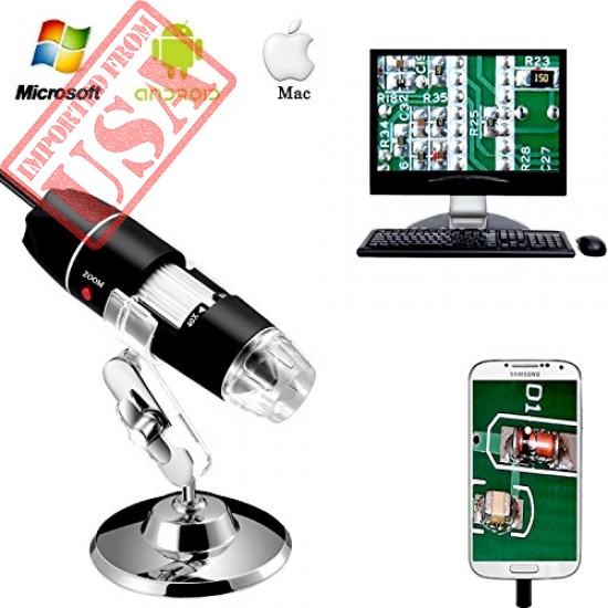 Shop online Imported Digital Microscope with camera and Adapter in Pakistan