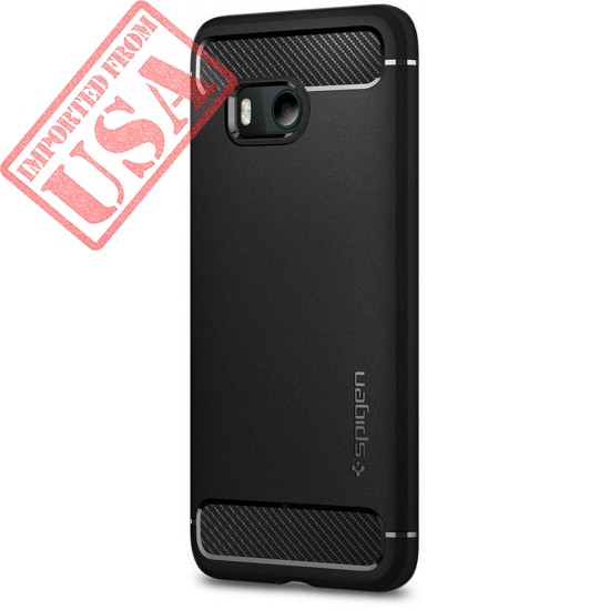 High Quality Spigen Rugged Armor HTC U11 Case with Resilient Shock Absorption sale in Pakistan