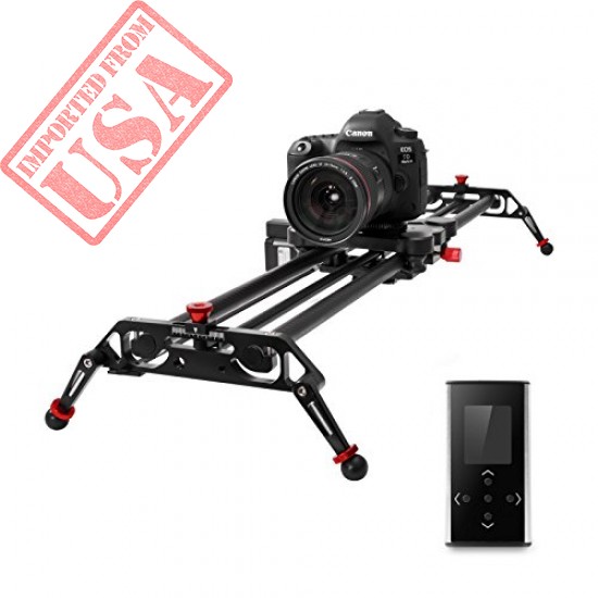 GVM 607467017222 Camera Slider Track Dolly Sliders Rail System, Black