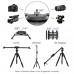 GVM 607467017222 Camera Slider Track Dolly Sliders Rail System, Black