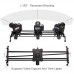 GVM 607467017222 Camera Slider Track Dolly Sliders Rail System, Black