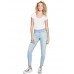 GUESS Factory Women's Naomi Pull-On Whiskered Skinny Jeans