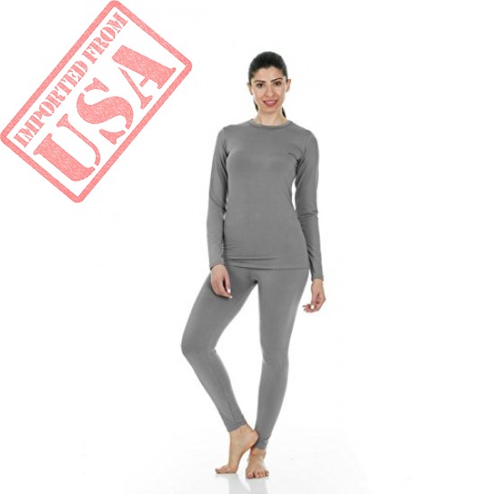 thermajane womens ultra soft thermal underwear long johns set shop online in pakistan