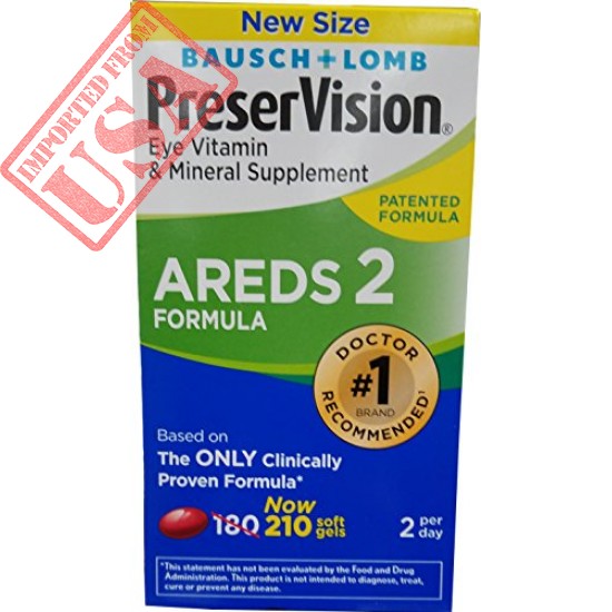 Buy PreserVision AREDS 2 Eye Vitamin & Mineral Supplement Online in Pakistan