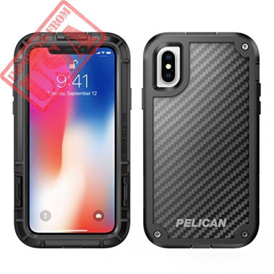 High Quality iPhone X Case Pelican Shield Ultra slim design constructed of Kevlar brand fibers imported from USA