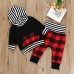 outfit baby boy girl long sleeve black hoodie with check pocket shop online in pakistan