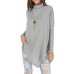 levaca womens batwing sleeve casual baggy irregular pullover poncho shirts shop online in pakistan