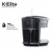 Keurig K-Elite Single Serve K-Cup Pod Coffee Maker, with Strong Temperature Control, Iced Coffee Capability, 12oz Brew Size, Programmable, Brushed Silver