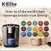 Keurig K-Elite Single Serve K-Cup Pod Coffee Maker, with Strong Temperature Control, Iced Coffee Capability, 12oz Brew Size, Programmable, Brushed Silver