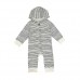 feitong newborn baby boy girl long sleeve stripe hooded romper jumpsuit shop online in pakistan