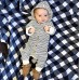 feitong newborn baby boy girl long sleeve stripe hooded romper jumpsuit shop online in pakistan