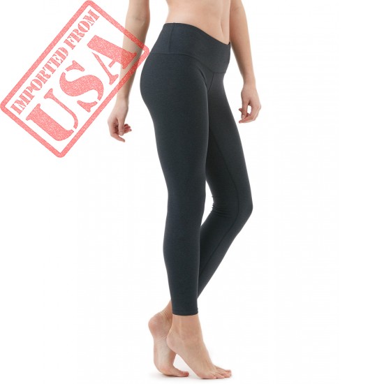 TM-FYP51-HDC_Small Tesla Yoga Pants Mid-Waist Leggings w Hidden Pocket FYP51