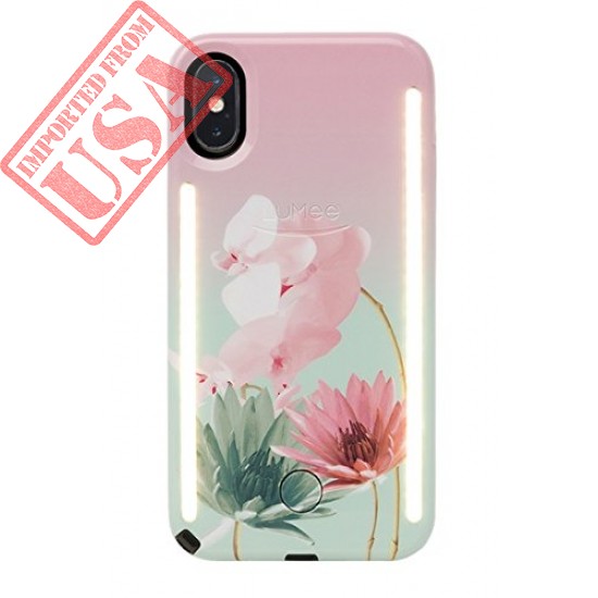 Buy online imported quality iPhone case with Front & Back Flash light in Pakistan 