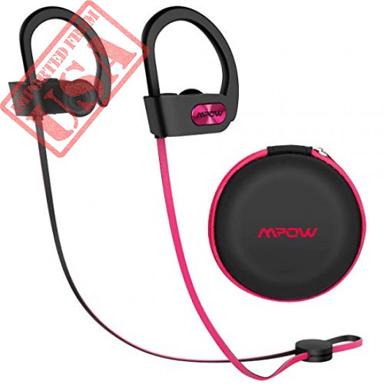 Mpow Flame [Upgraded] Bluetooth Headphones with Case, Bassup Technology HiFi Stereo in-Ear Wireless Earbuds, Waterproof IPX7 Earphones W/Mic, 8-10 Hrs Playing time, CVC6.0 Noise Cancelling Headsets