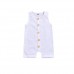 xiaoreddou baby solid white rompers kids sleeveless jumpsuits one cotton clothing shop online in pakistan