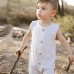 xiaoreddou baby solid white rompers kids sleeveless jumpsuits one cotton clothing shop online in pakistan