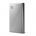 WD 2TB My Passport Ultra for Mac Silver Portable External Hard Drive, USB-C - WDBKYJ0020BSL-WESN