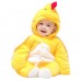 mikistroy baby snowsuit winter jumpsuit romper thick hoodie footies outfit yellow shop online in pakistan