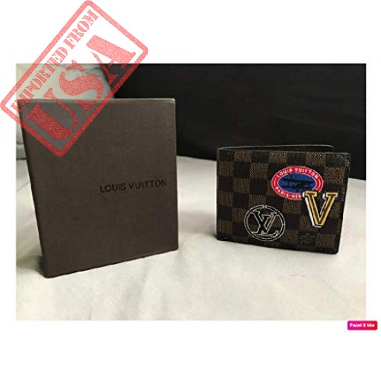 BUY LV WALLET WITH BOX FOR MEN IMPORTED FROM USA