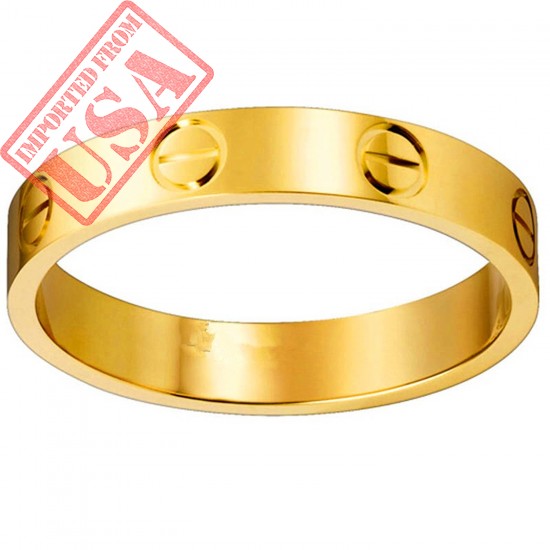 Buy Fire Ants Love Ring-Gold Online in Pakistan